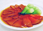 美食厨房,广州花城海鲜酒家,粤菜,广州美食,鲍汁百灵菇,美食图片
