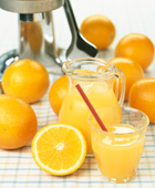 含钙橙汁