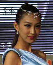 2011重庆车展美女模特