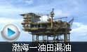 中海油称渤海湾油田漏油点已被封堵