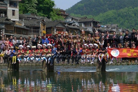 56个民族共迎春节:高山族(台湾少数民族)