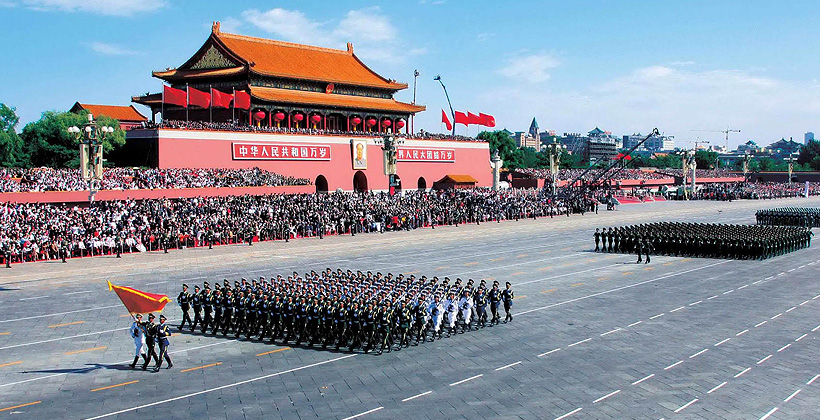 胜利之路:中国阅兵式-搜狐军事频道