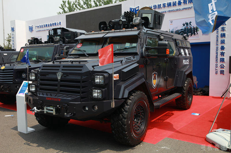 警用装备博览会闭幕 盘点各种新奇警用装备(图