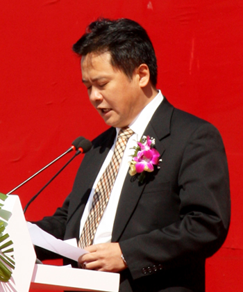 哈尔滨市副市长焦远超致辞