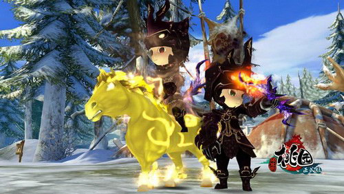 戎马人生 《桃园》白马义从主题壁纸公布