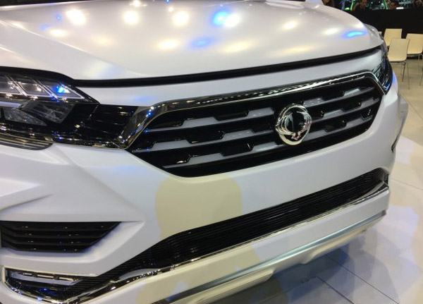 2016巴黎车展:双龙liv-2概念车巴黎车展发布