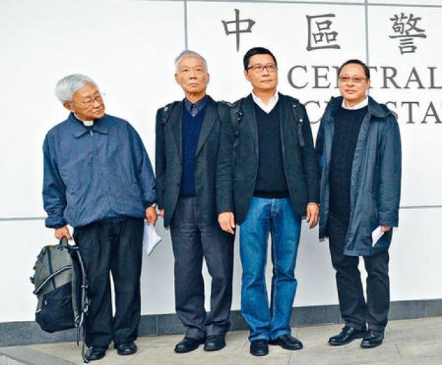 据港媒消息,"占中三丑"港大戴耀廷,中大陈健民及朱耀明将被起诉妨扰罪